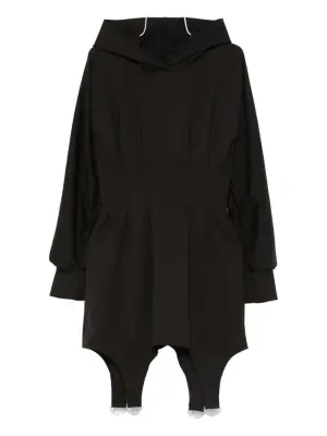 Платье мини Cairo с капюшоном