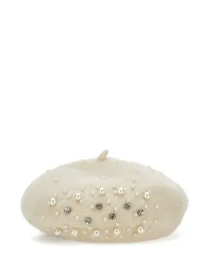 Берет с кристаллами