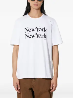 Футболка с короткими рукавами и принтом