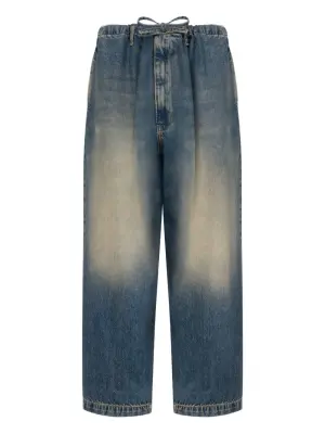 Джинсы с кулиской