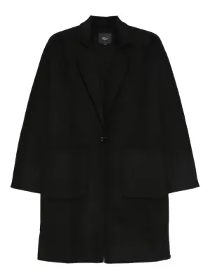 Однобортное пальто Everest с накладным карманом