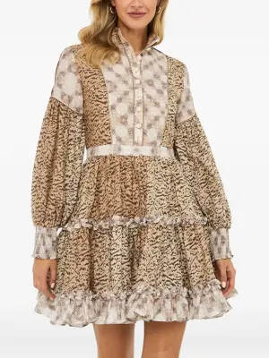 Платье мини Euphoric с узором
