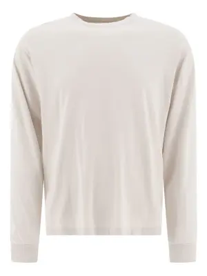 Футболка с длинными рукавами и принтом