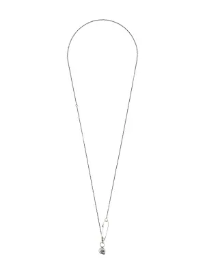 Колье с кулоном в форме черепа