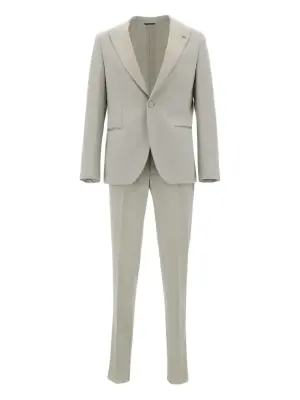 Костюм с однобортным пиджаком