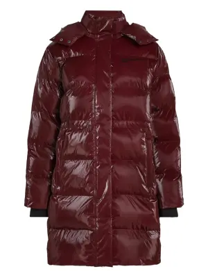 Пуховик с капюшоном