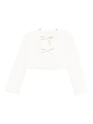 Жакет с бантом