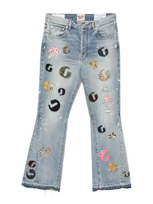 расклешенные джинсы G Time