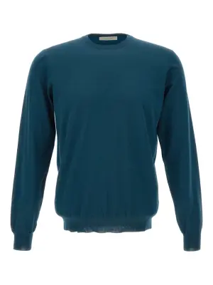 Свитер с круглым вырезом