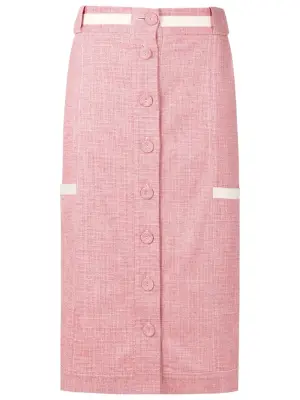 Юбка с завышенной талией