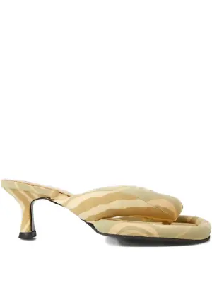 Босоножки на низком каблуке 50 мм с графическим принтом Patel