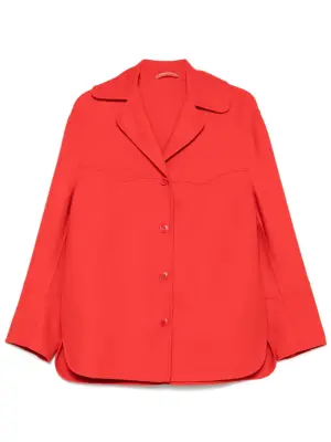 Пальто из вирджинской шерсти