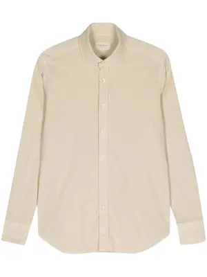 Вельветовая рубашка pinwale