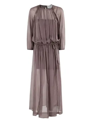 Шелковое платье