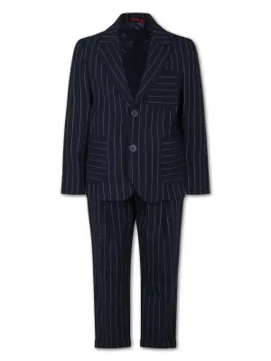 Костюм-двойка в тонкую полоску