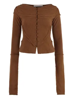 Вязаный кардиган