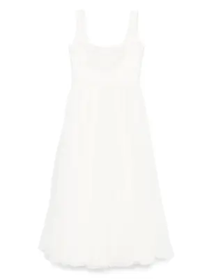 платье из смесового шелка