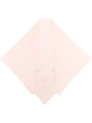 Платок с английской вышивкой