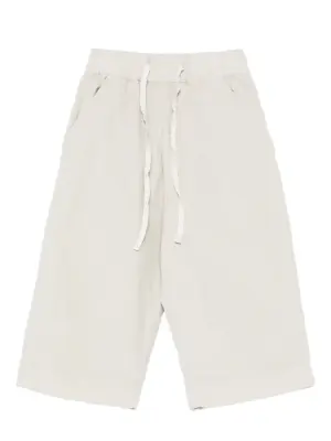 Брюки на эластичном поясе с завязками