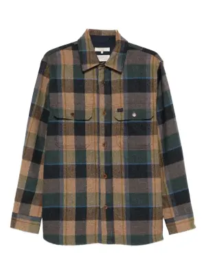 Клетчатая рубашка Robban с длинными рукавами