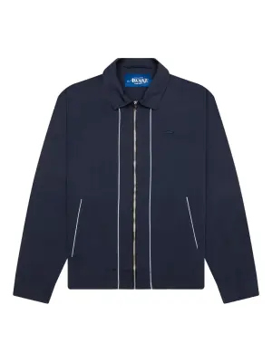 Куртка на молнии с вышитым логотипом