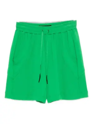 Трикотажные шорты с эластичным поясом на шнурке