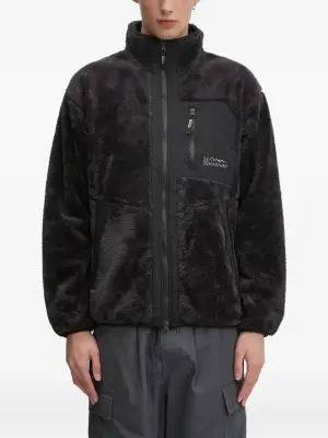 Флисовая куртка с высоким воротником