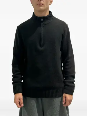 Свитер с воротником на молнии