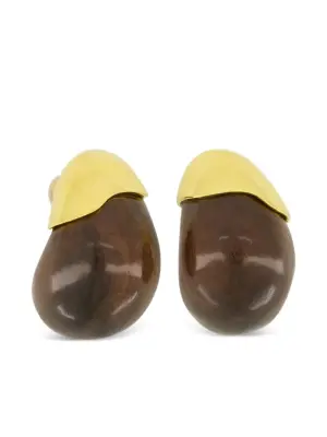 Деревянные серьги