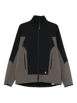 Двухцветная куртка Oke на молнии