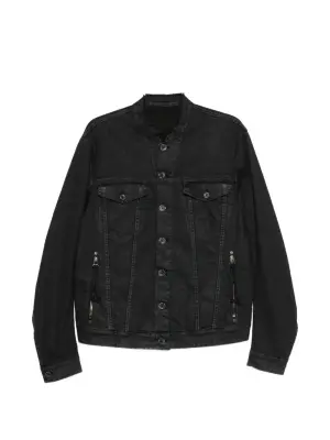 Пиджак-куртка на молнии с пуговицами