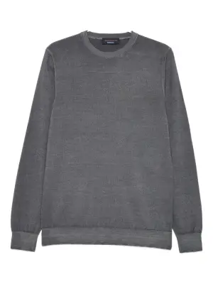 Свитшот с круглым вырезом