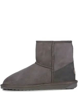 Замшевые ботинки