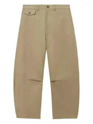 Triple Layer wide-leg trousers