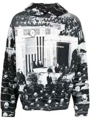 Худи с графичным принтом