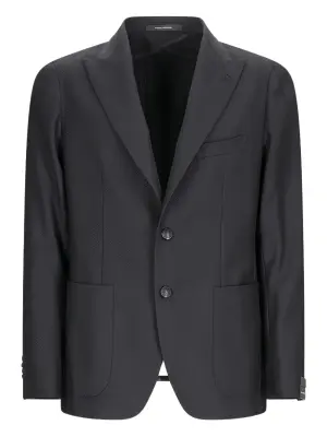 Пиджак с узором в елочку