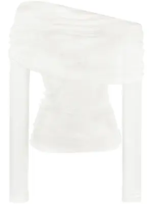 Шелковый топ Veiled