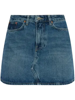 Джинсовая юбка из органического хлопка