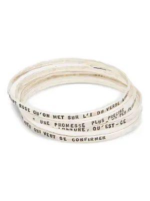 браслет-бэнгл с гравировкой