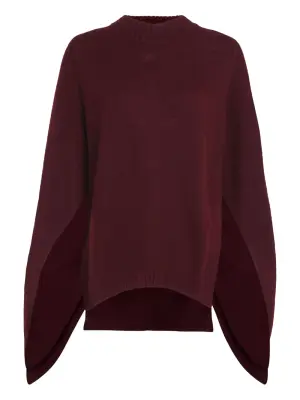 Шерстяной кейп