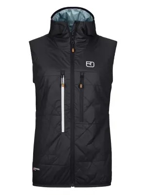 Стеганый жилет Swisswool Piz Boè с капюшоном