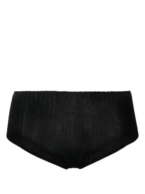 Трусы-брифы в рубчик