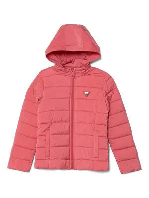 Пуховик с логотипом