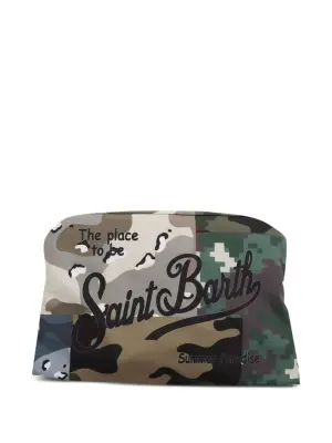 Полотенце с камуфляжным узором