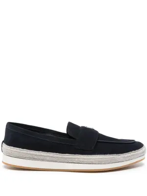 Лоферы с логотипом