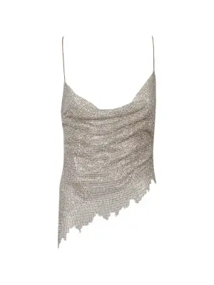 Топ, украшенный стразами