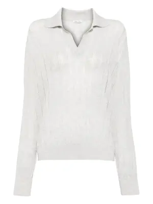 Кружевной топ в рубчик