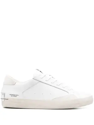 Кеды с эффектом потертости