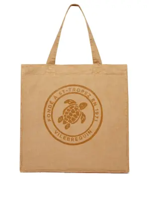 Льняная пляжная сумка