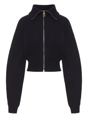 Кардиган в рубчик